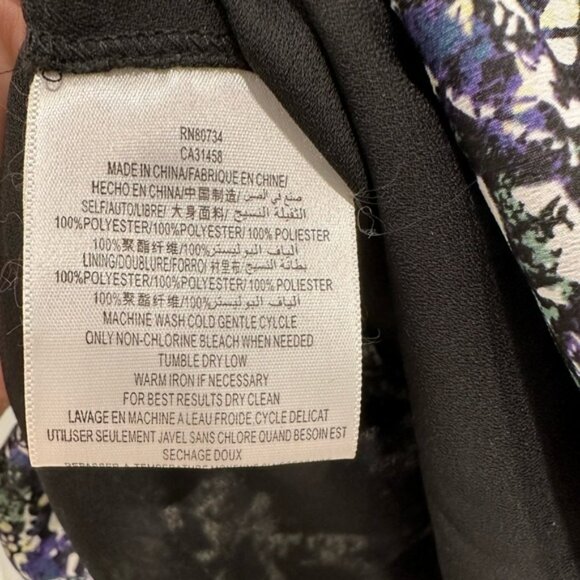 BCBGeneration Cow Neck Floral Dress - Picture 5 of 6